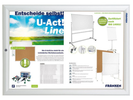 FRANKEN Cadre porte-affiches Security, A3, cadre 32 mm