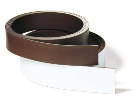 FRANKEN Ruban magnétique, (L)10.000 x (P)8 x (H)30 mm, blanc