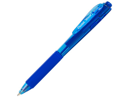 Pentel Stylo à bille rétractable BK440, bleu