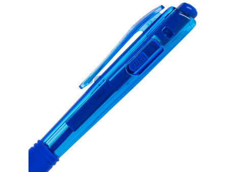 Pentel Stylo à bille rétractable BK440, bleu