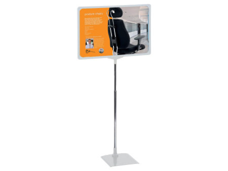 FRANKEN Porte-infos / support prix, format A3, gris
