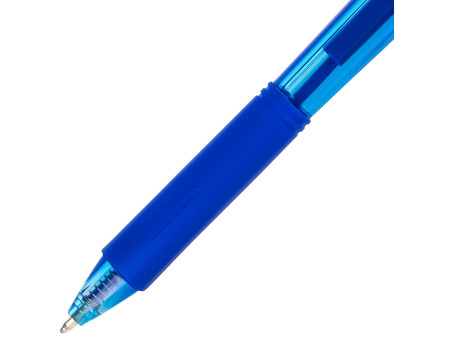 Pentel Stylo à bille rétractable BK440, bleu