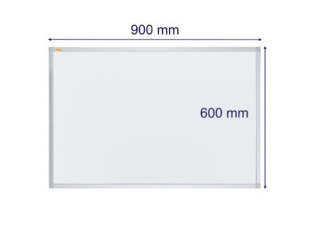 FRANKEN Tableau blanc X-tra!Line, laqué, 900 x 600 mm