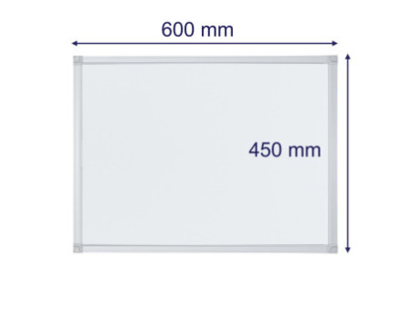 FRANKEN Tableau blanc X-tra!Line, laqué, 600 x 450 mm