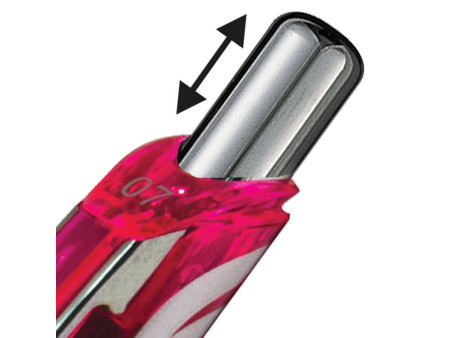 Pentel Stylo roller encre gel Energel BL77, rose