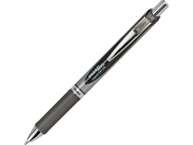 Pentel Liquid stylo roller à encre gel Energel BL80, noir