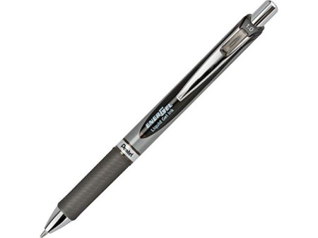 Pentel Liquid stylo roller à encre gel Energel BL80, noir