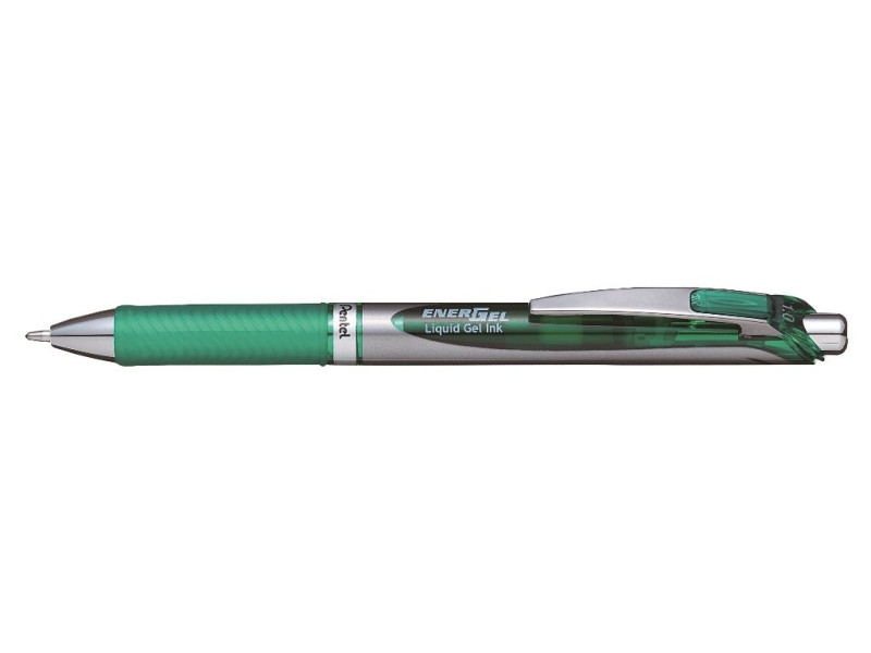 Pentel Liquid stylo roller à encre gel Energel BL80, vert