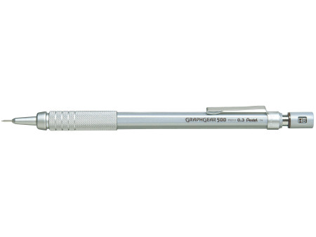 Pentel Porte-mines GRAPHGEAR 500, diamètre de mines: 0,3 mm