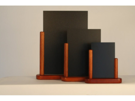 Securit Ardoise de table ELEGANT, moyen, acajou