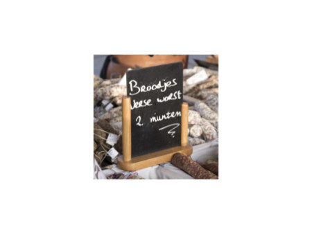 Securit Ardoise de table ELEGANT, moyen, teck