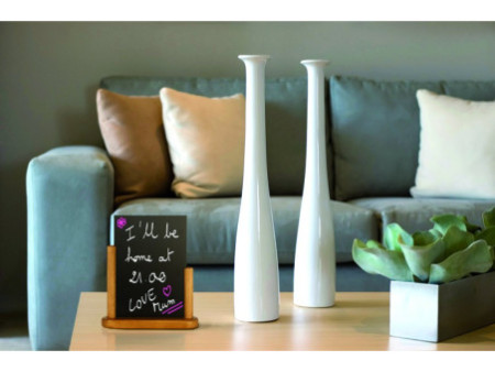 Securit Ardoise de table ELEGANT, petit, teck