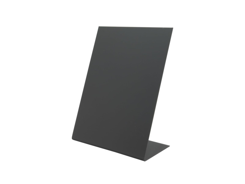 Securit Ardoise de table L-SHAPE, A5, noir