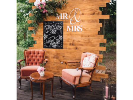 Securit Ardoise murale WOODY, avec cadre en bois, noir