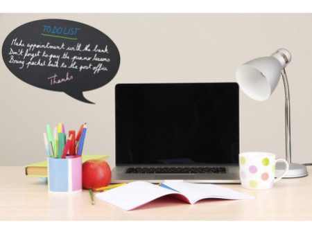 Securit Ardoise murale SILHOUETTE 'Bulle'