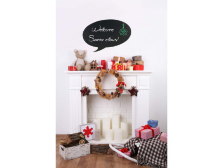 Securit Ardoise murale SILHOUETTE 'Bulle'