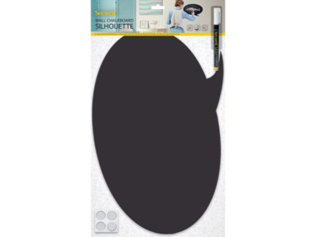 Securit Ardoise murale SILHOUETTE 'Bulle'
