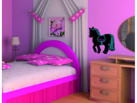 Securit Ardoise murale SILHOUETTE 'Cheval'