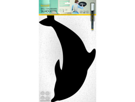 Securit Ardoise murale SILHOUETTE 'Dauphin'