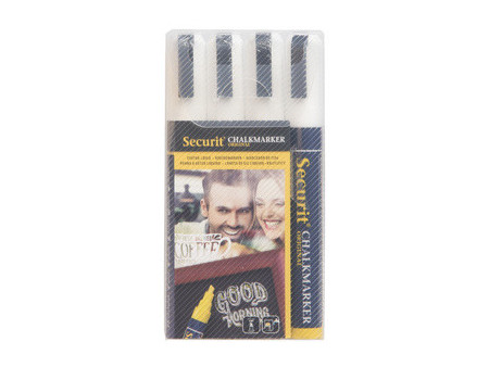 Securit Feutre-craie ORIGINAL MEDIUM, étui de 4