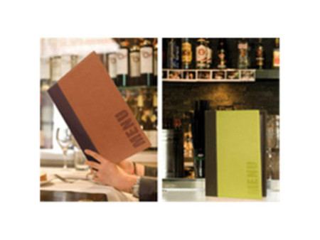 Securit Protège-menus TRENDY, A4, vert