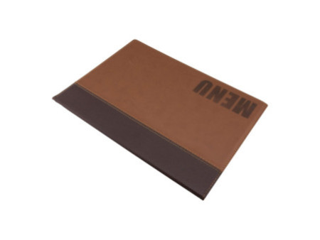 Securit Protège-menus TRENDY, A4, marron clair