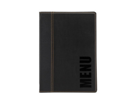 Securit Protège-menus TRENDY, A5, noir