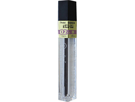 Pentel Etui mines SUPER, dureté: B
