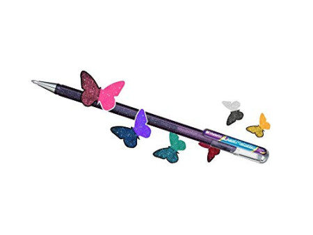 Pentel Hybrid Stylo roller encre gel 'Dual Pen', rose/pink