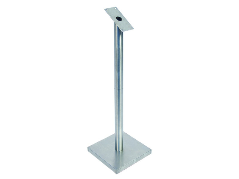 Securit Pied support pour vitrine d'affichage GLASS STAR