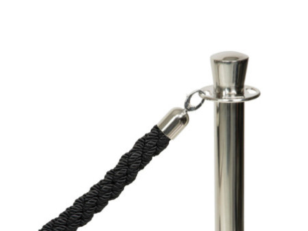 Securit Poteau d'accueil CLASSIC, chrome