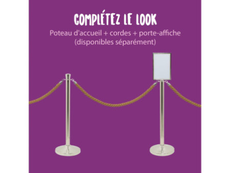 Securit Système d'accueil CLASSIC, kit, chrome