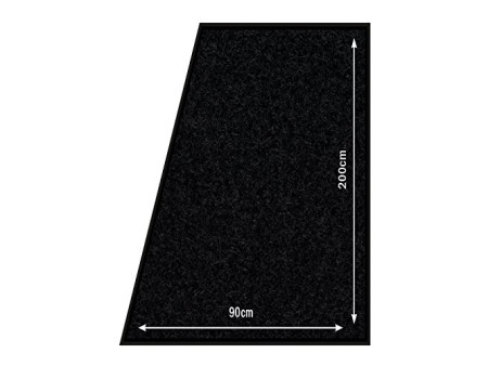 Securit Tapis anti-salissures, 900 x 2.000 mm, noir