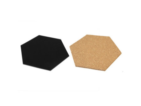 Securit Ardoise & tableau en liège SILHOUETTE 'Hexagon'