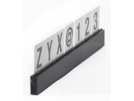 Securit Etagère lettres LETTER SHELF, bois noir