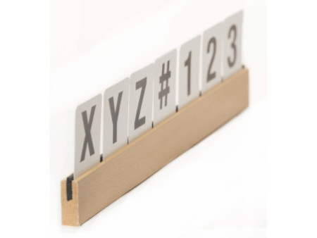 Securit Etagère lettres LETTER SHELF, teck