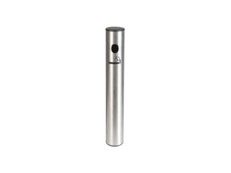 Securit Cendrier extérieur mural, acier inoxydable, argent