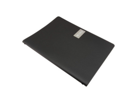 Securit Protège-menus RAW, A4, en cuir véritable, noir