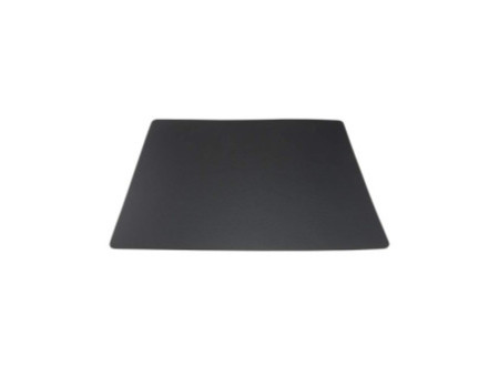 Securit Set de table RAW, en cuir véritable, noir