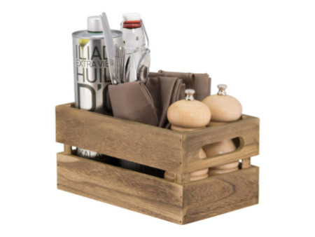 Securit Caisse en bois Tablecaddy, (L)116 x(P)240 x(H)142 mm
