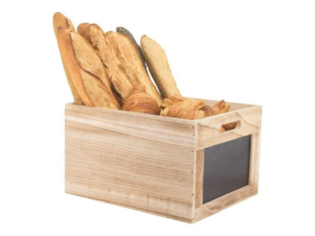 Securit Caisse en bois Tablecaddy, avec 2 ardoises