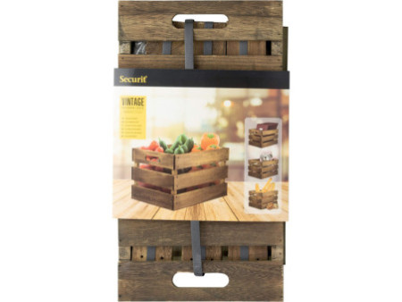 Securit Caisse en bois Tablecaddy,