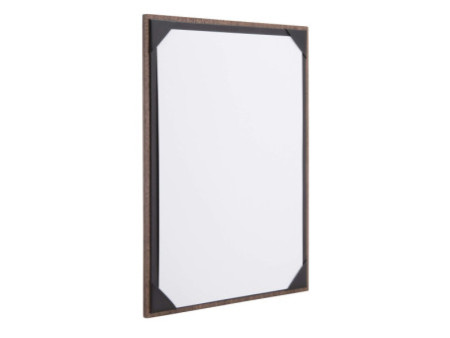 Securit Porte-menu WALNUT Album, A4