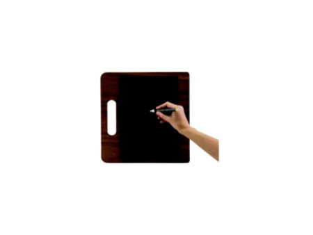 Securit Porte-menu classeur CHOPPING BOARD, en noyer