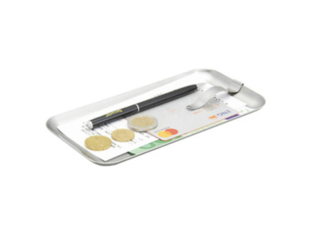 Securit Porte-addition en acier inoxydable, argent