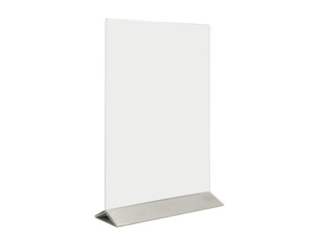 Securit Porte-visuel POSTER FRAMES, A4, socle métal