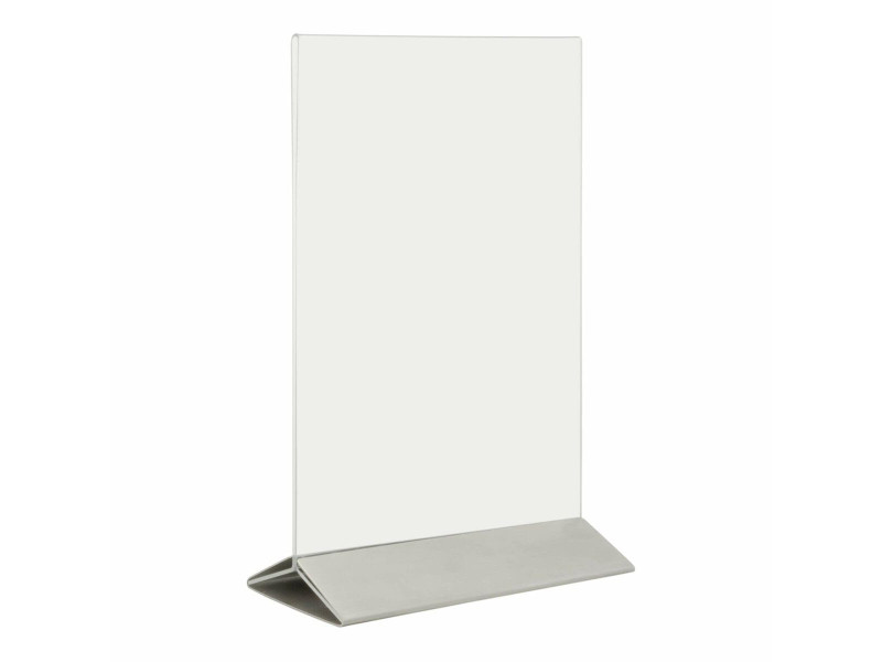 Securit Porte-visuel POSTER FRAMES, A5, socle métal