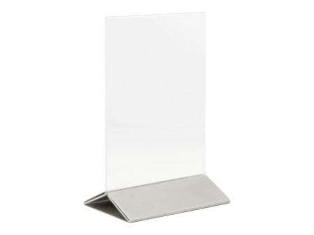 Securit Porte-visuel POSTER FRAMES, A6, socle métal