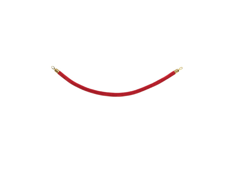 Securit Corde pour poteau d'accueil CLASSIC, rouge / or