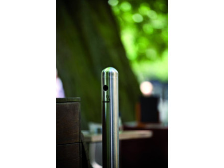 Securit Système cendrier au sol SMOKER POLE - poteau, argent